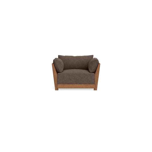 Modular Bondi Espresso Armchair in Chocolate | Classic Blend
