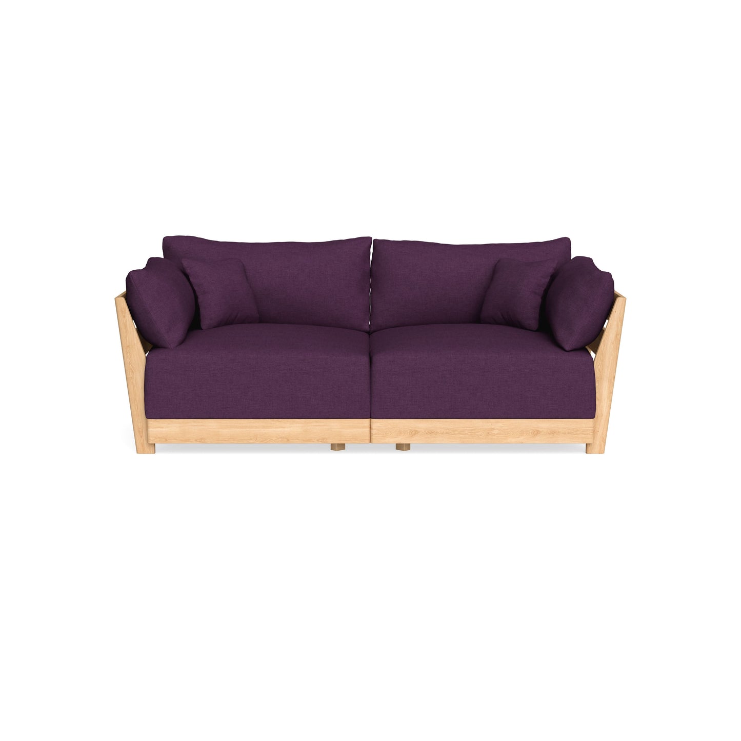 Slipcover Only - Modular Bondi 2-Seater Sofa in Aubergine