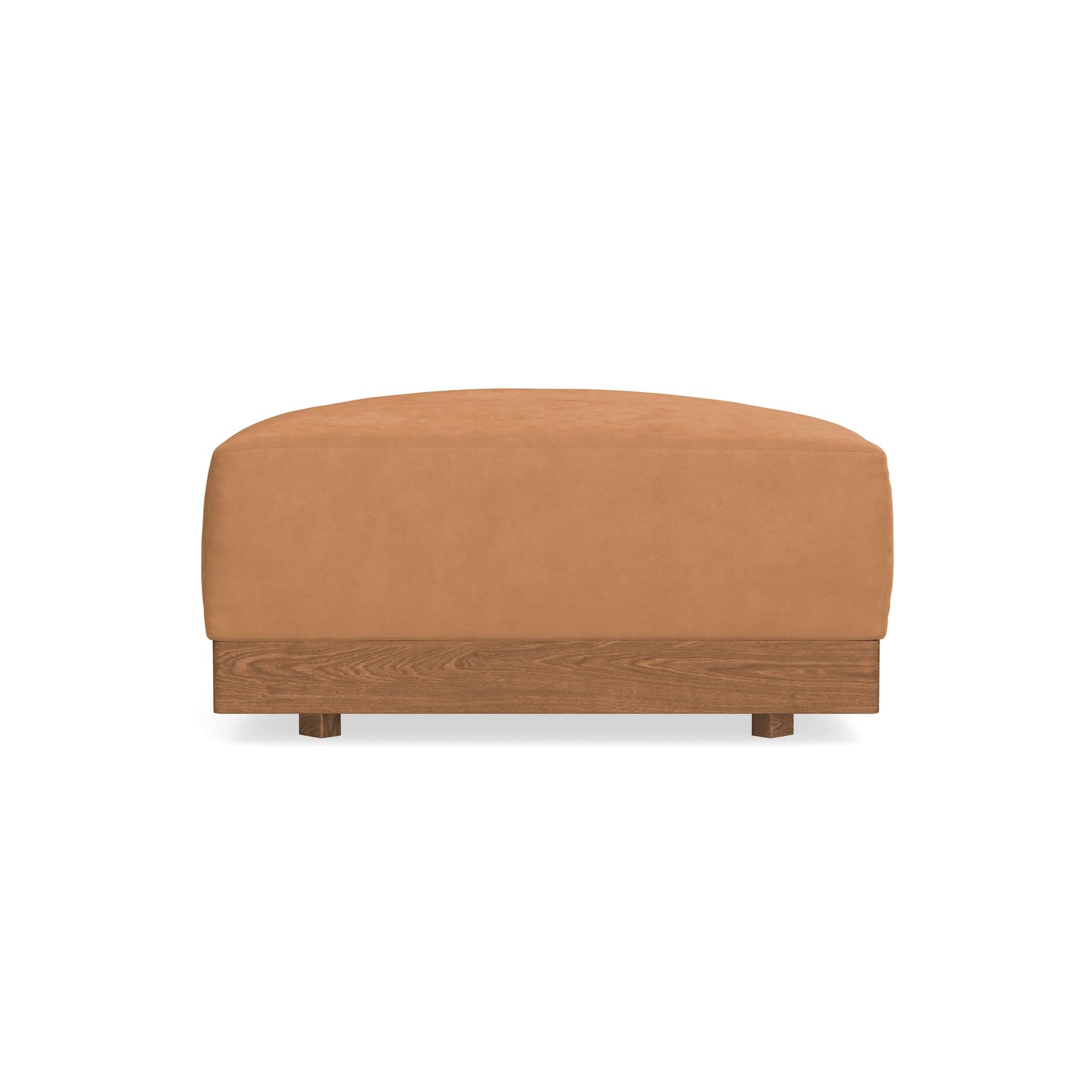 Modular Bondi Espresso Ottoman in Cheddar | Memory Foam Blend