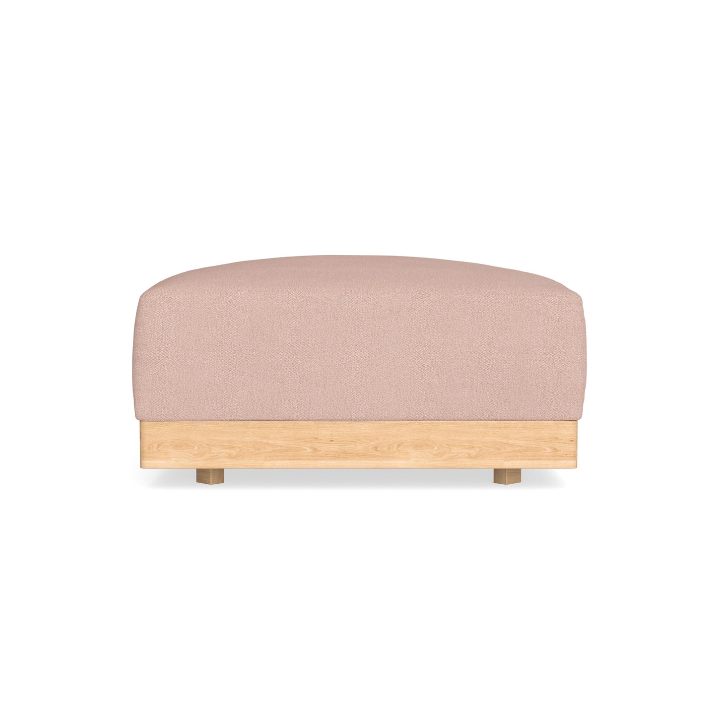 Slipcover Only - Modular Bondi Ottoman in Rose Quartz