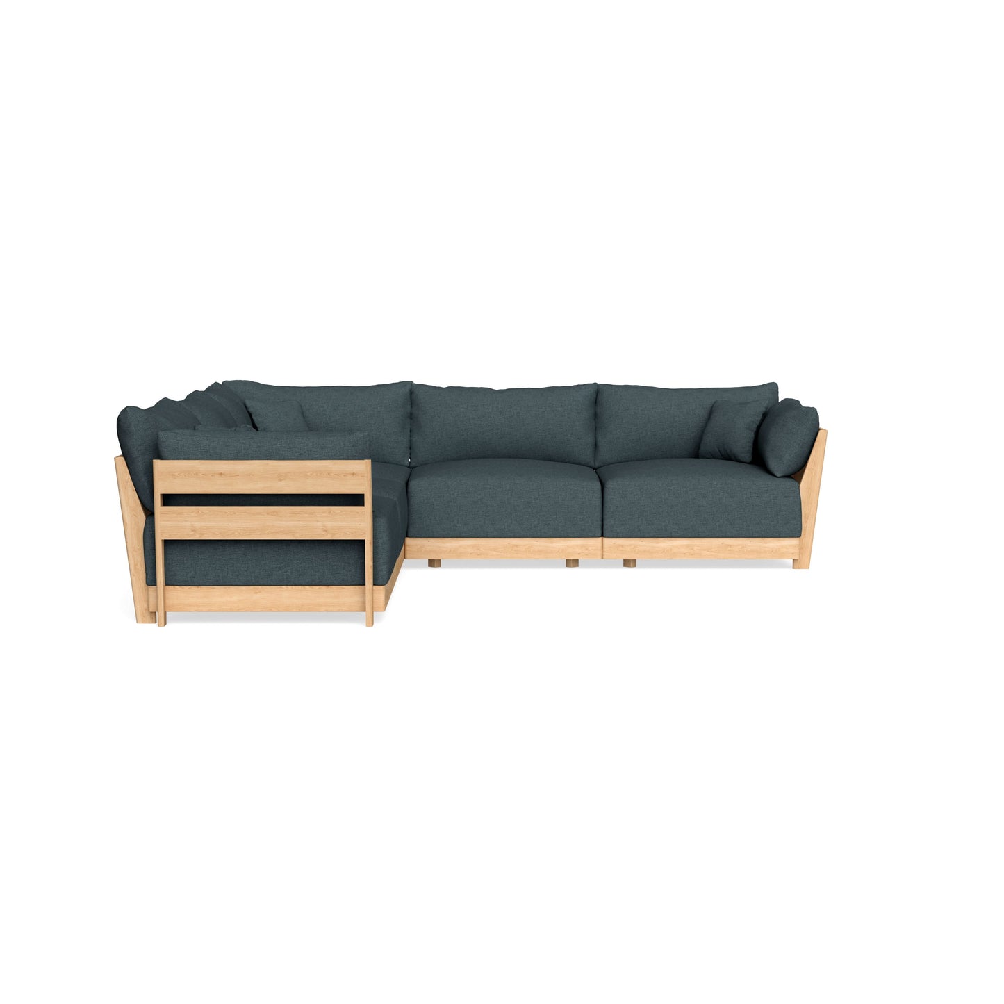 Slipcover Only - Modular Bondi 5-Seater Corner Sectional in Ocean Gray