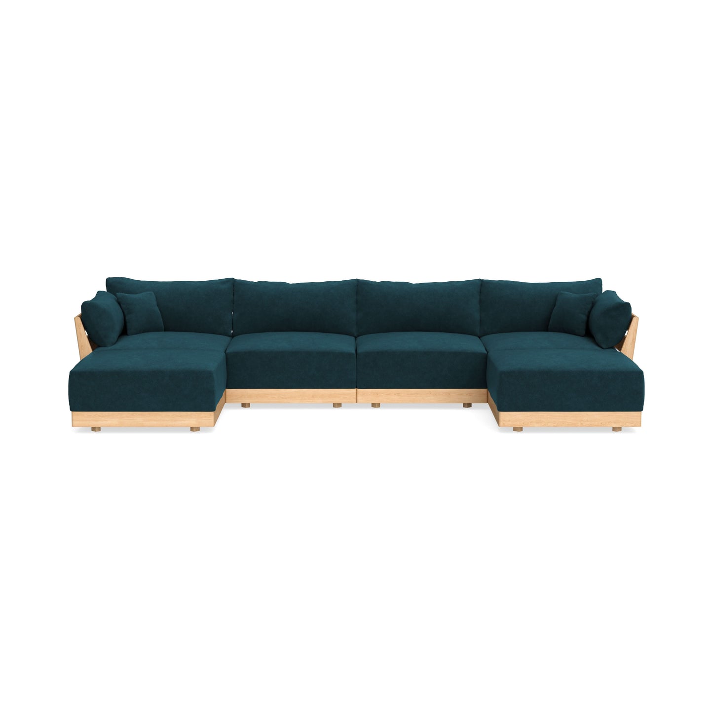 Slipcover Only - Modular Bondi 4-Seater U-Sectional in Indigo