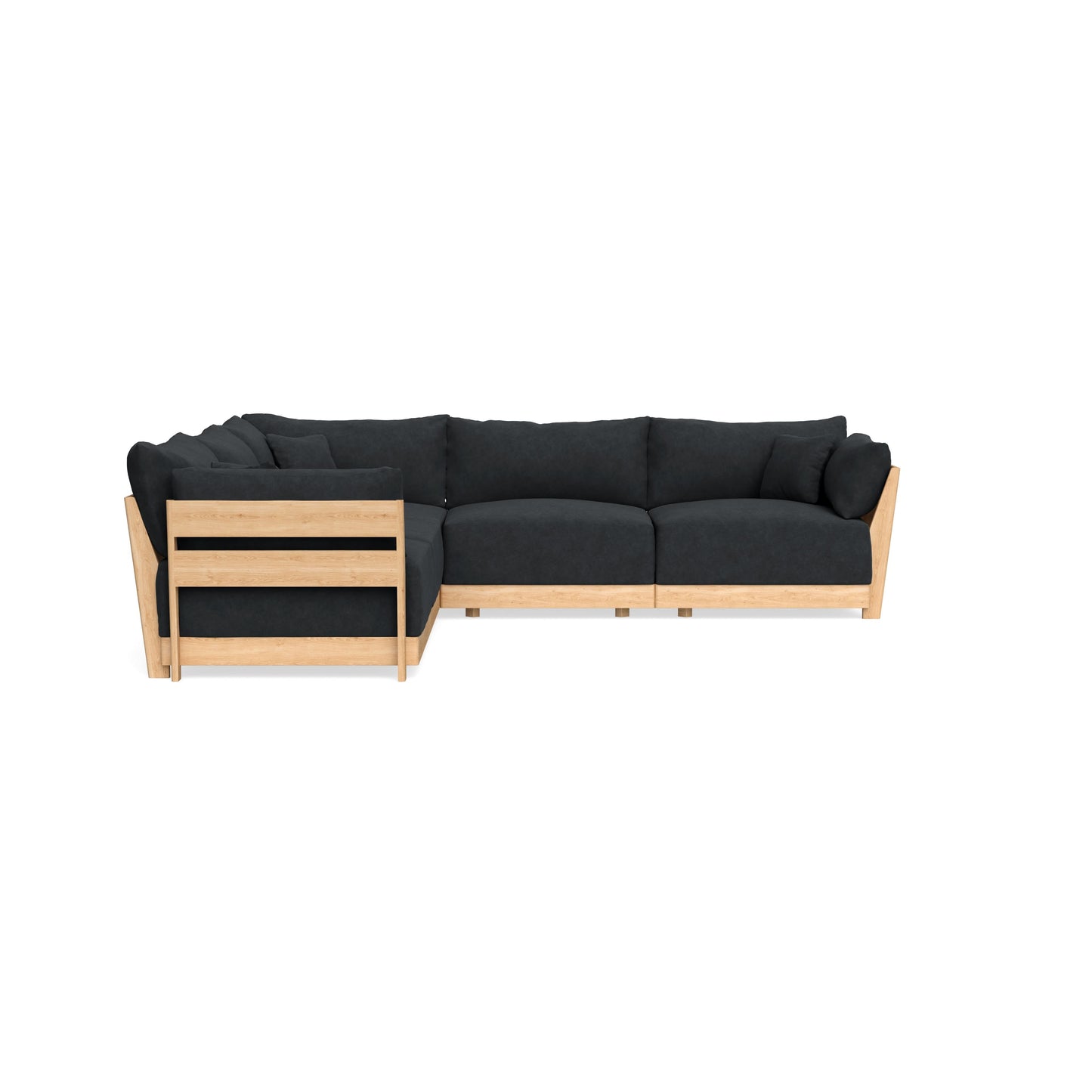 Slipcover Only - Modular Bondi 5-Seater Corner Sectional in Coal