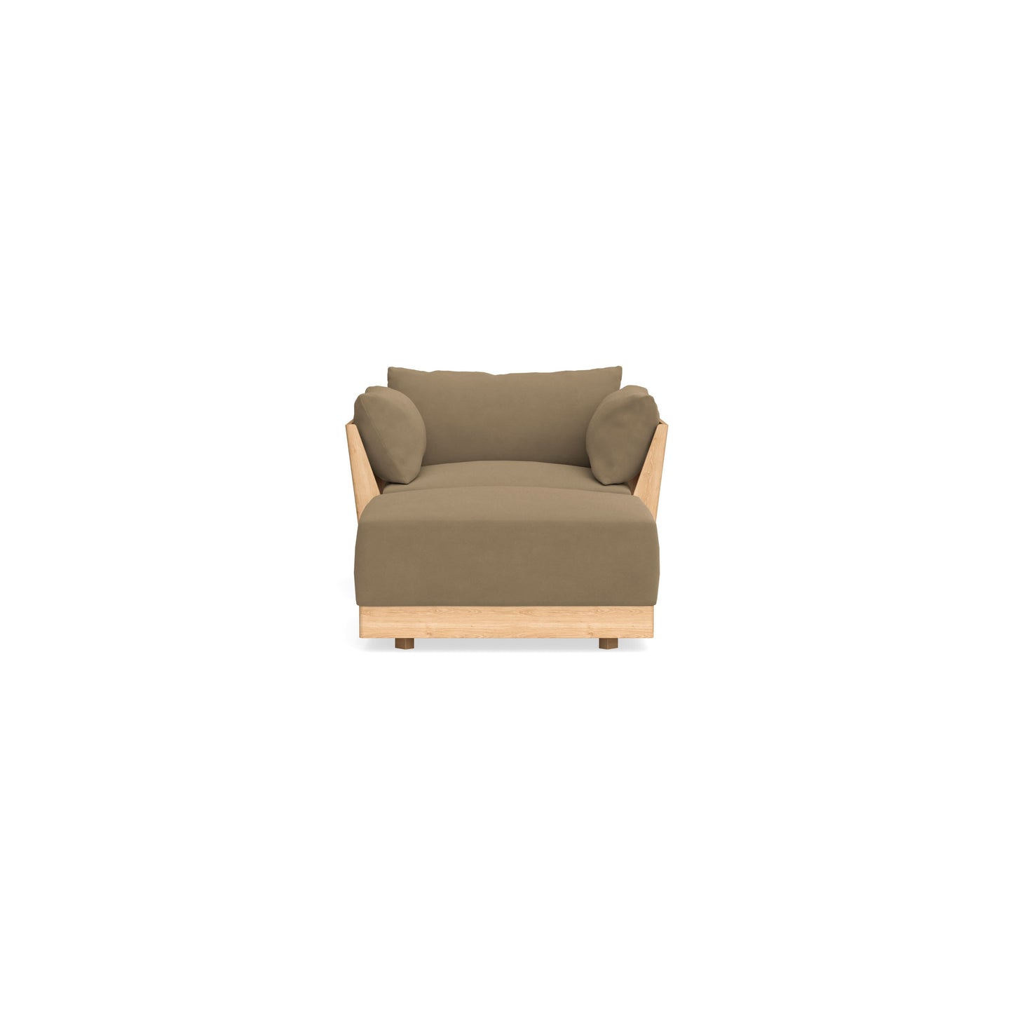 Slipcover Only - Modular Bondi Armchair + Ottoman in Macchiato