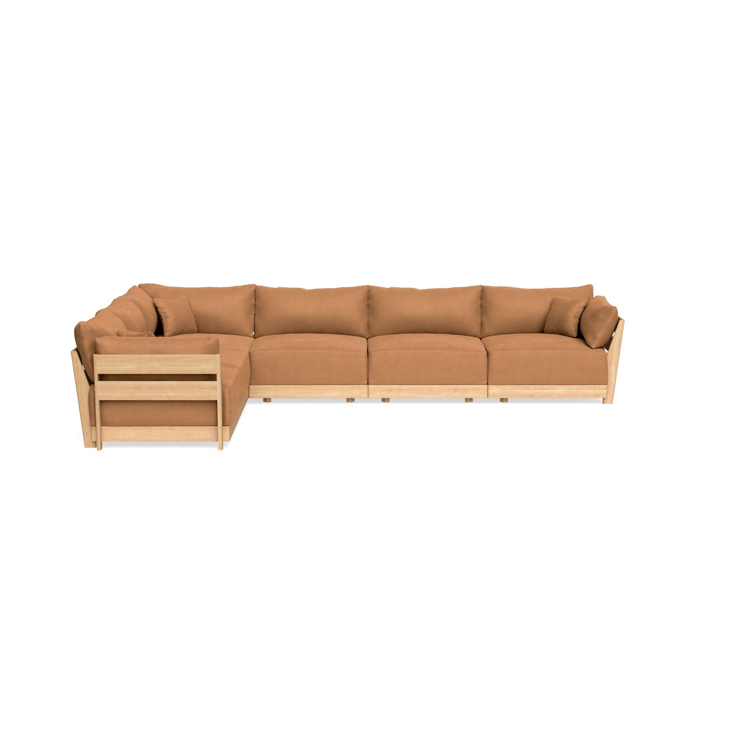 Slipcover Only - Modular Bondi 6-Seater Corner Sectional in Cheddar