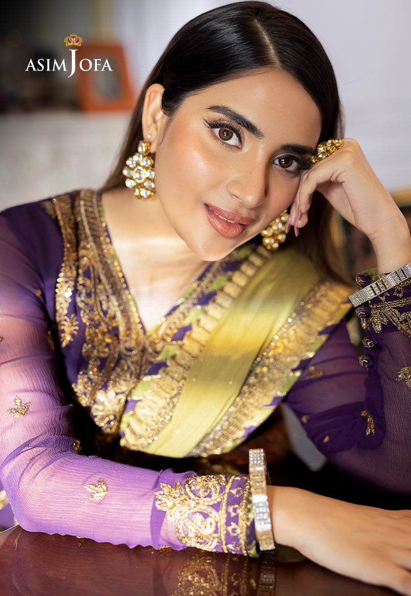 AJJM-18 EMBROIDERED CHIFFON 3 PCS