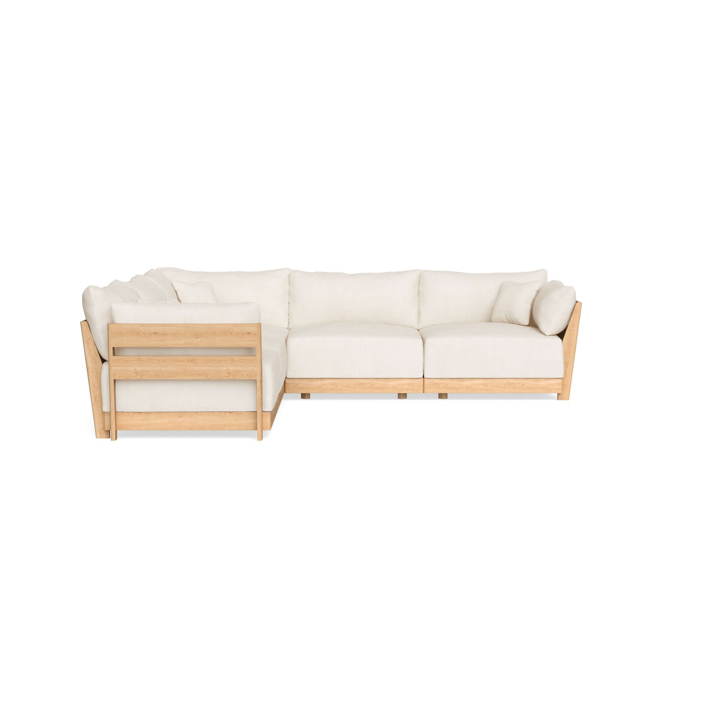 Slipcover Only - Modular Bondi 5-Seater Corner Sectional in Powder