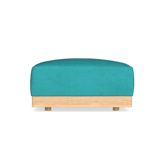 Modular Bondi Latte Ottoman in Pool | Memory Foam Blend