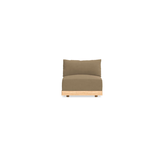 Slipcover Only - Modular Bondi Armless Chair in Macchiato