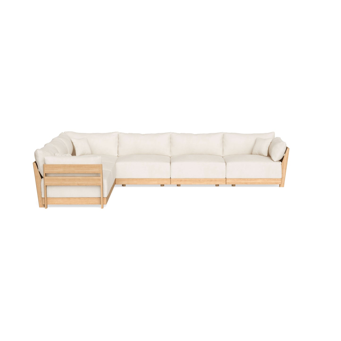 Slipcover Only - Modular Bondi 6-Seater Corner Sectional in Powder