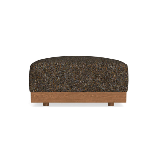 Modular Bondi Espresso Ottoman in Phantom | Classic Blend