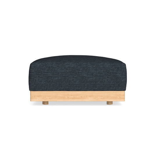 Modular Bondi Latte Ottoman in Baltic Blue | Memory Foam Blend