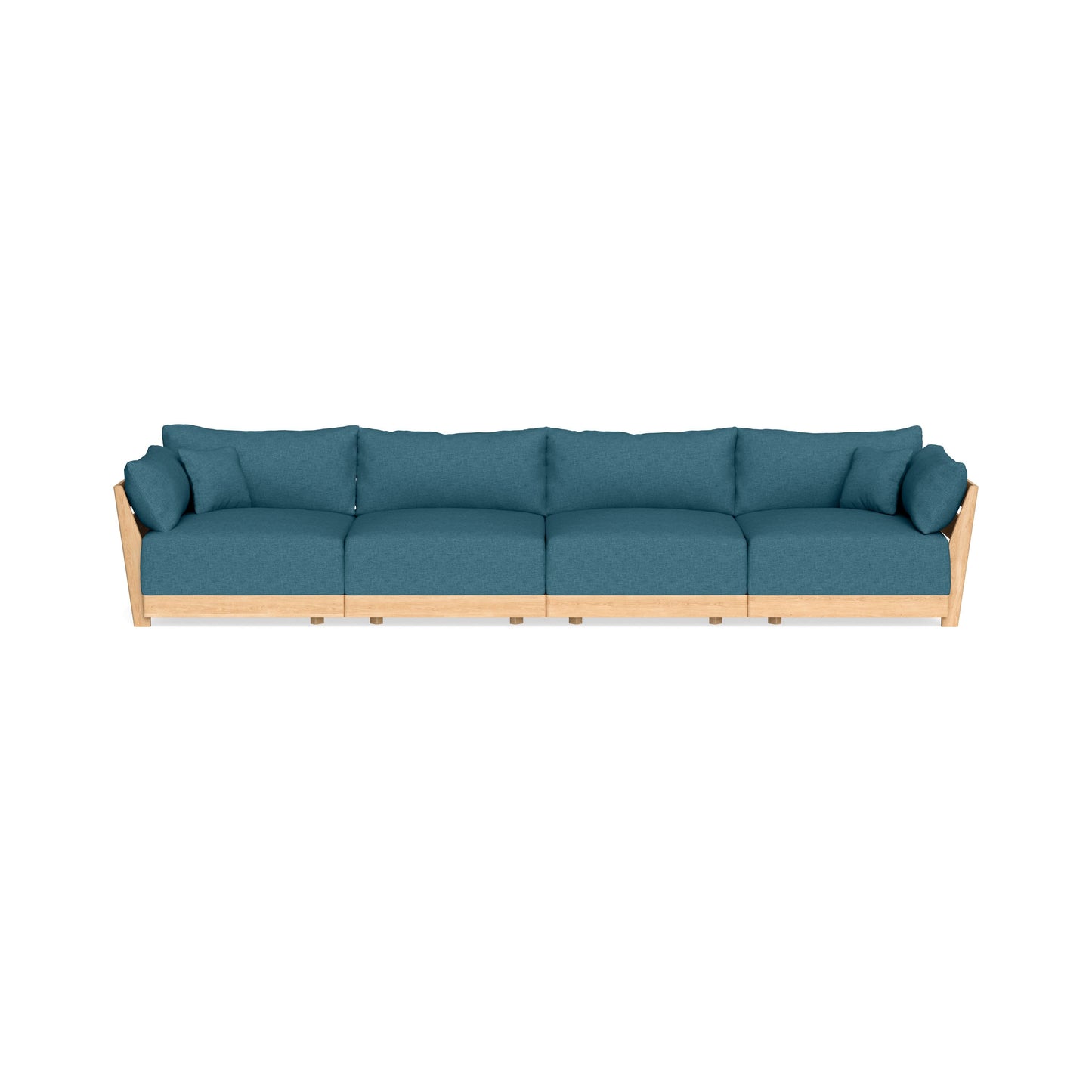 Slipcover Only - Modular Bondi 4-Seater Sofa in Aegean Blue
