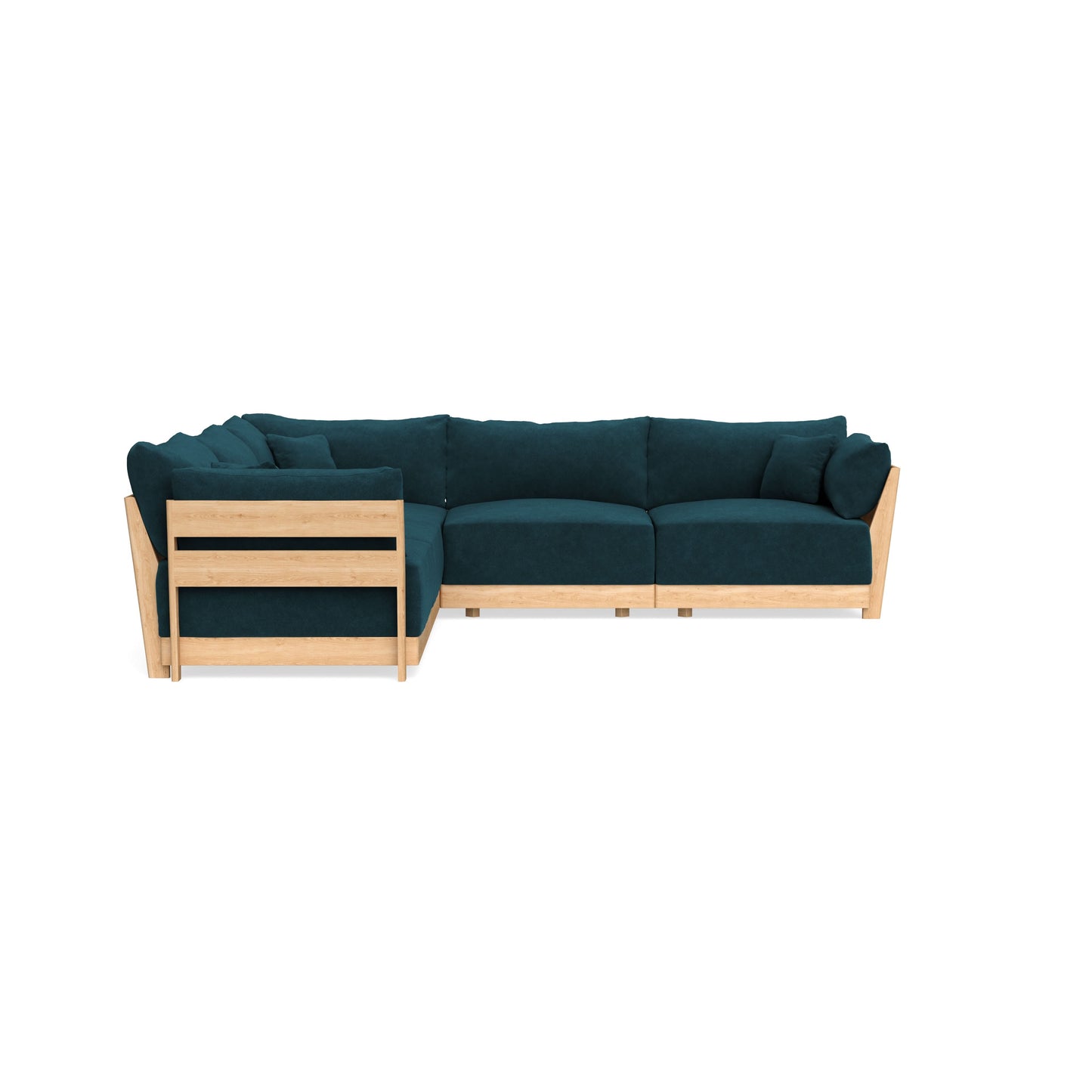 Slipcover Only - Modular Bondi 5-Seater Corner Sectional in Indigo