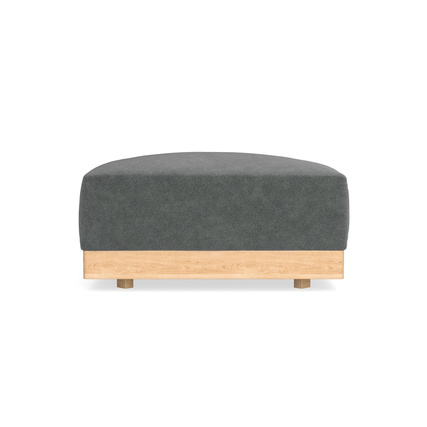 Slipcover Only - Modular Bondi Ottoman in Chimney Gray