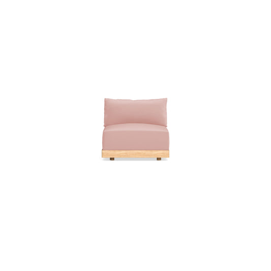 Slipcover Only - Modular Bondi Armless Chair in Powder Pink