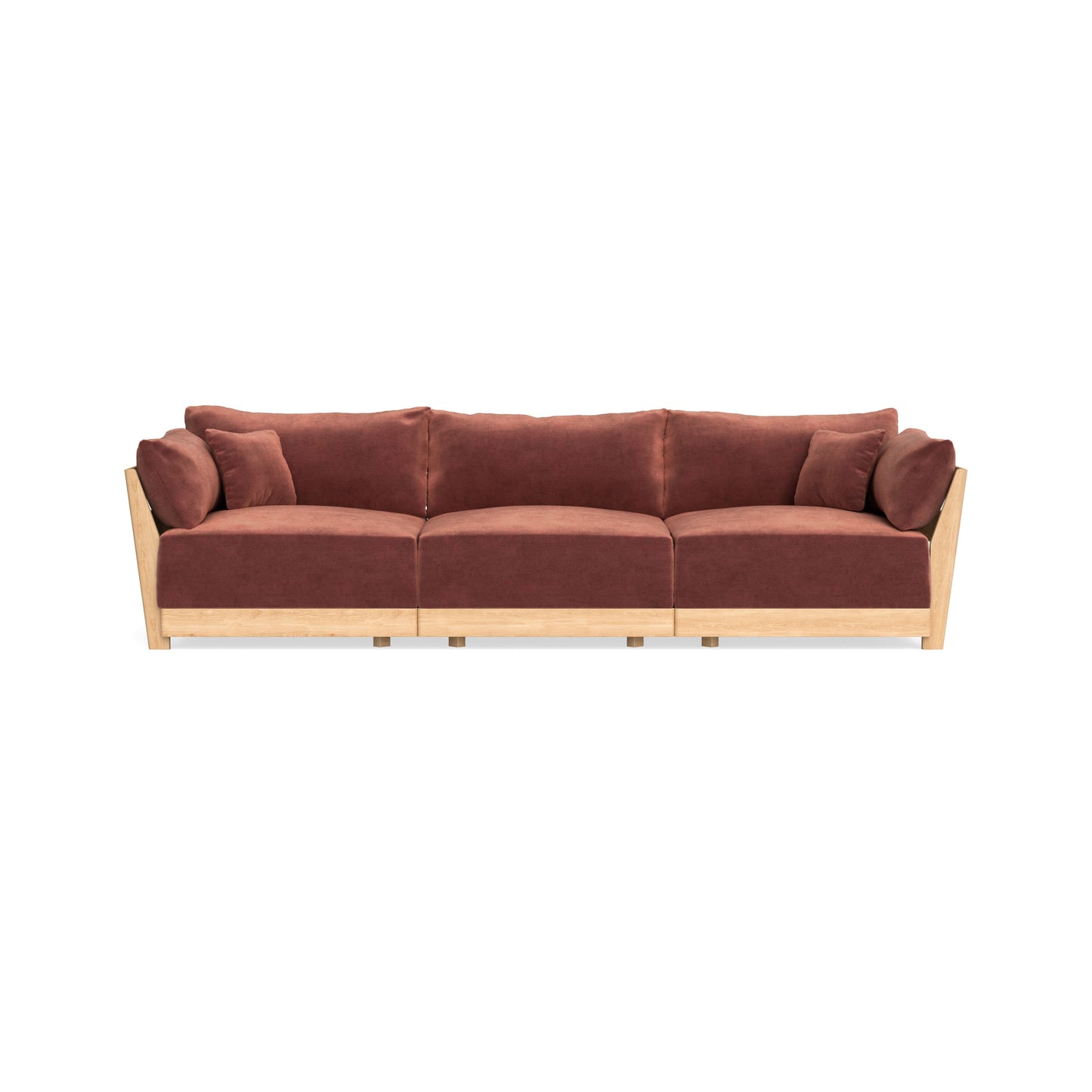 Slipcover Only - Modular Bondi 3-Seater Sofa in Spice