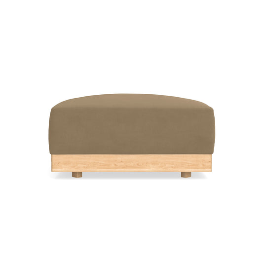 Modular Bondi Latte Ottoman in Macchiato | Classic Blend