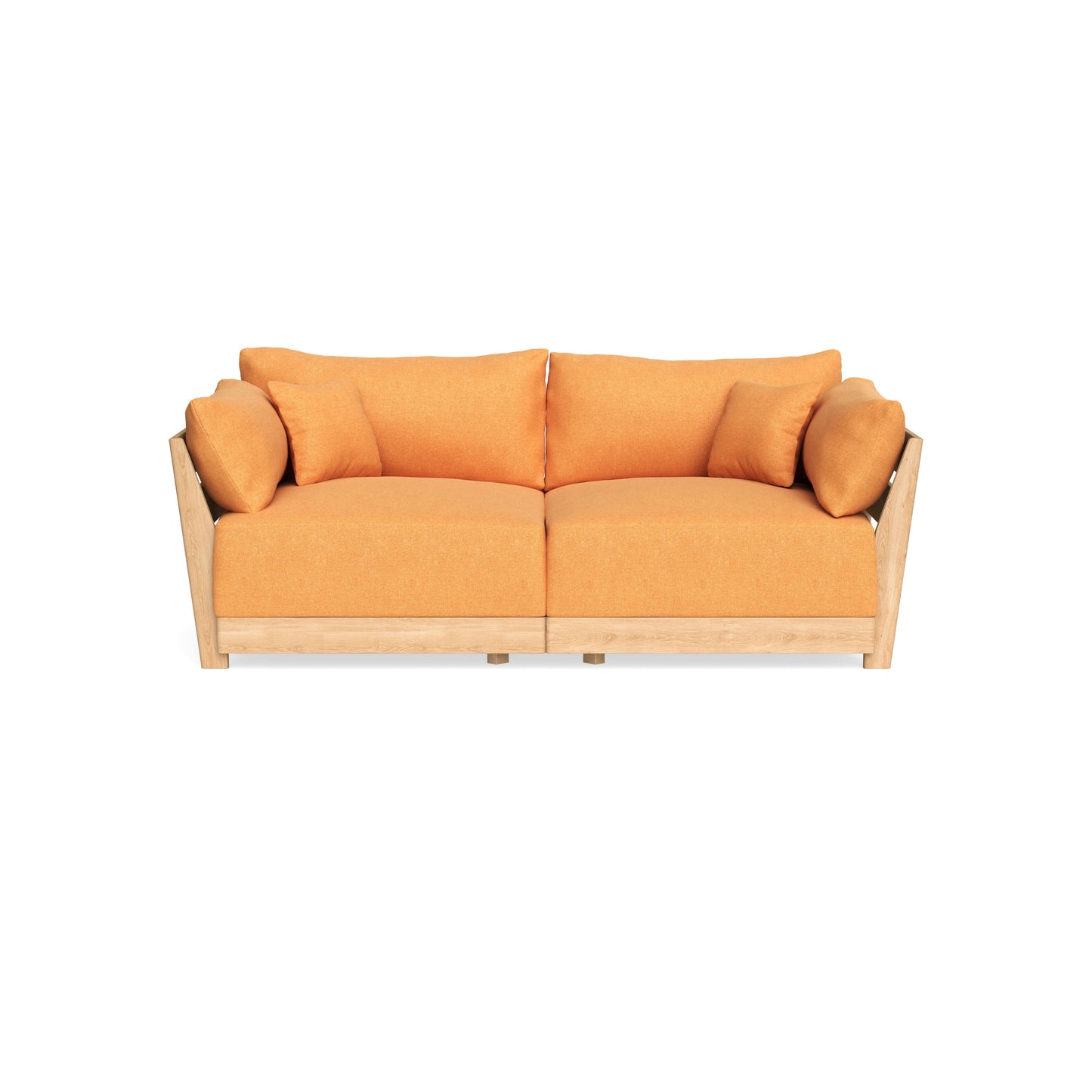 Slipcover Only - Modular Bondi 2-Seater Sofa in Tangerine