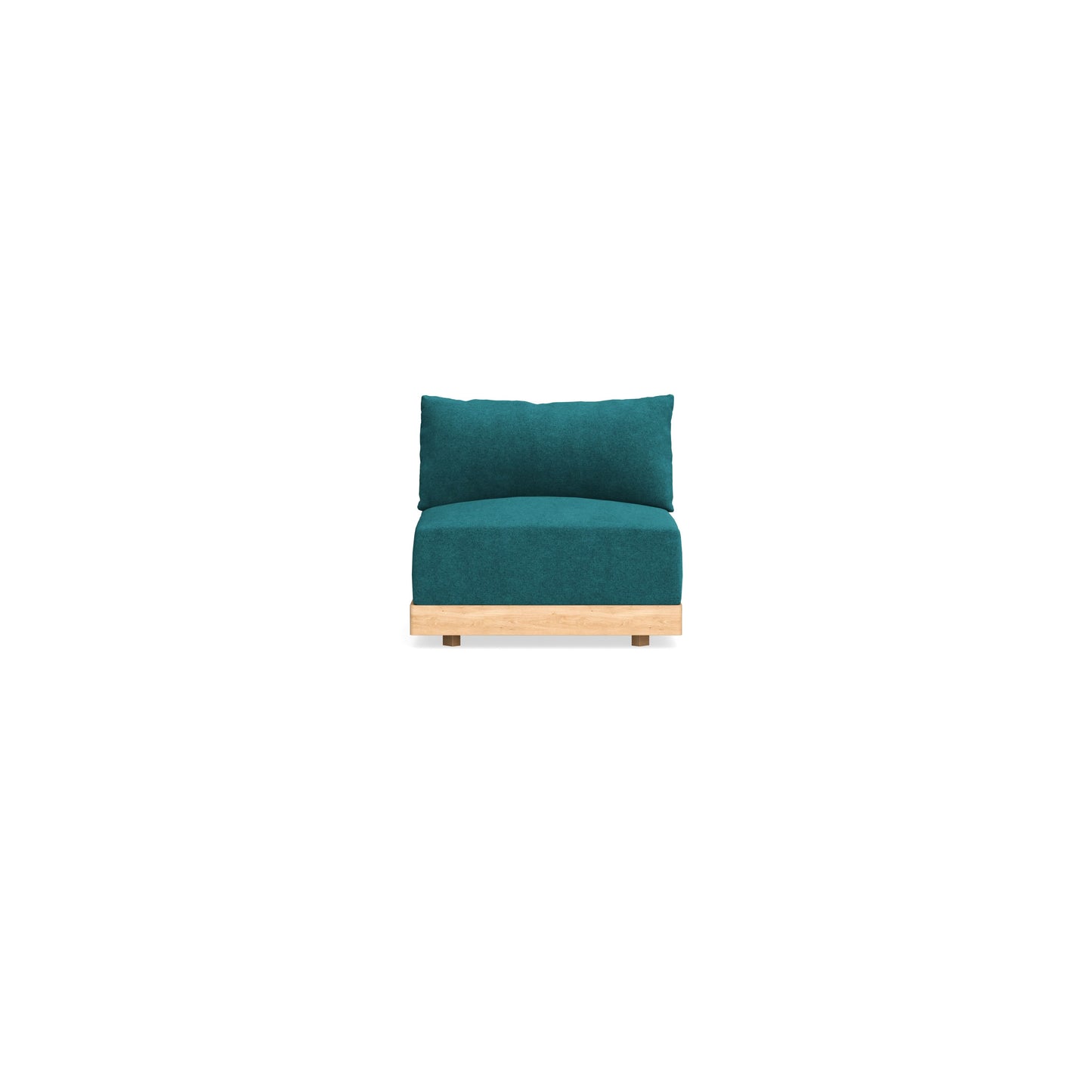 Slipcover Only - Modular Bondi Armless Chair in Ocean