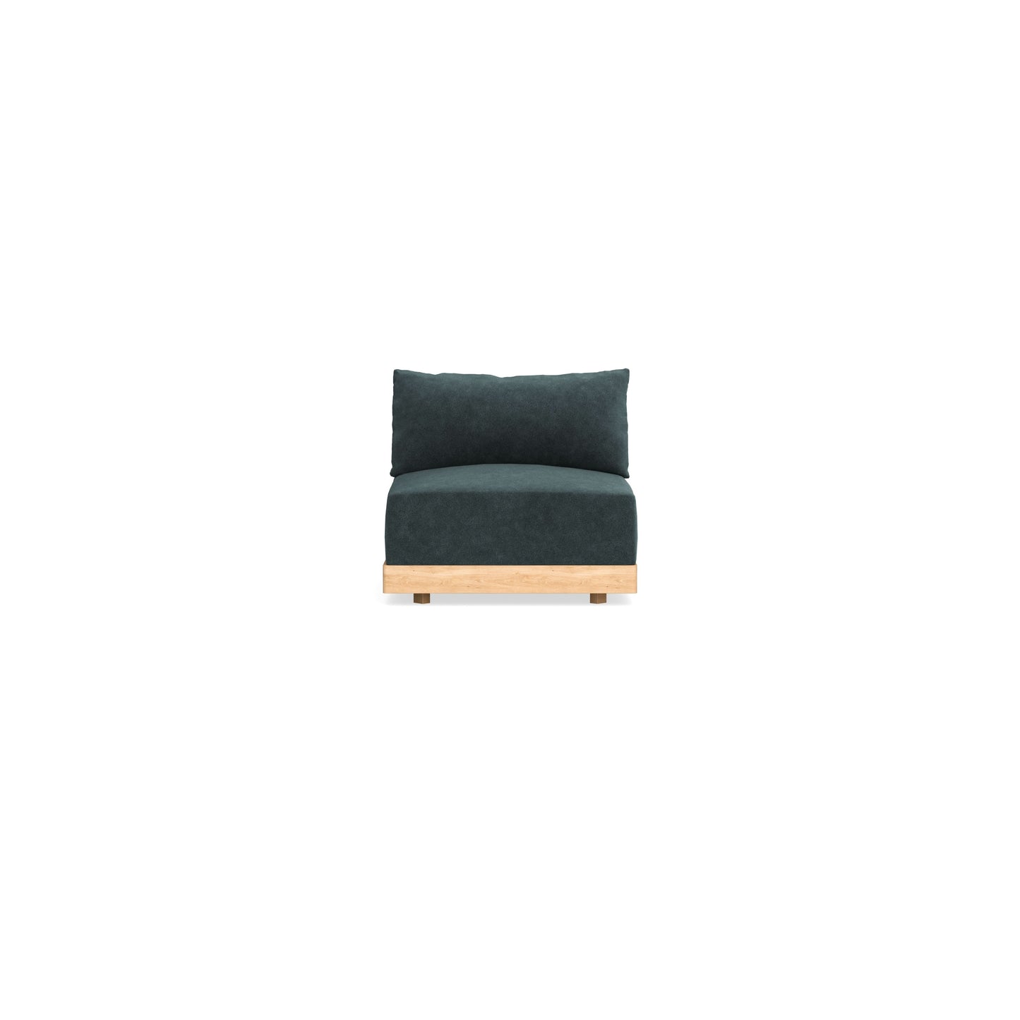 Slipcover Only - Modular Bondi Armless Chair in Nightfall