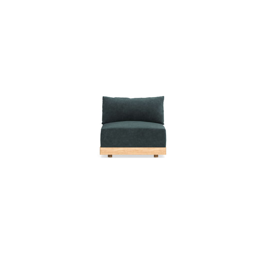 Slipcover Only - Modular Bondi Armless Chair in Nightfall