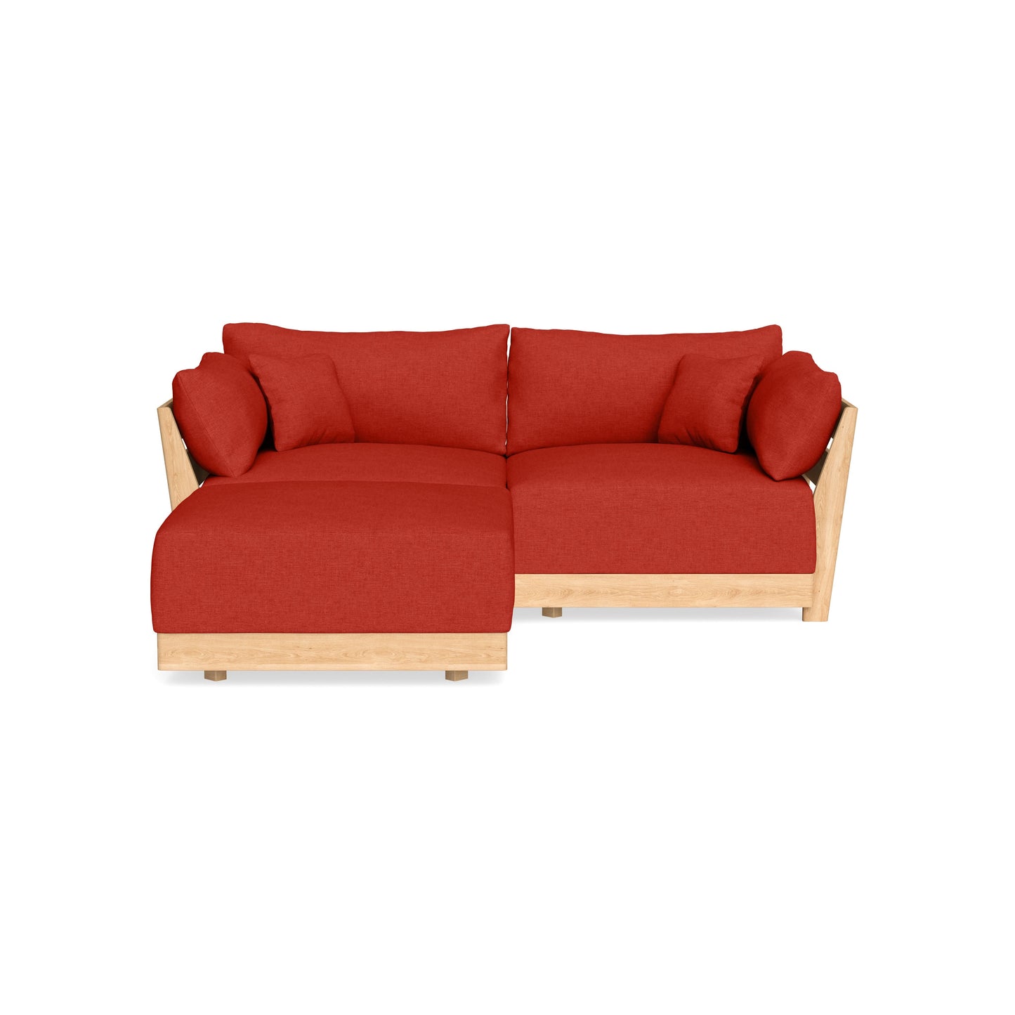 Slipcover Only - Modular Bondi 2-Seater Sectional in Cayenne