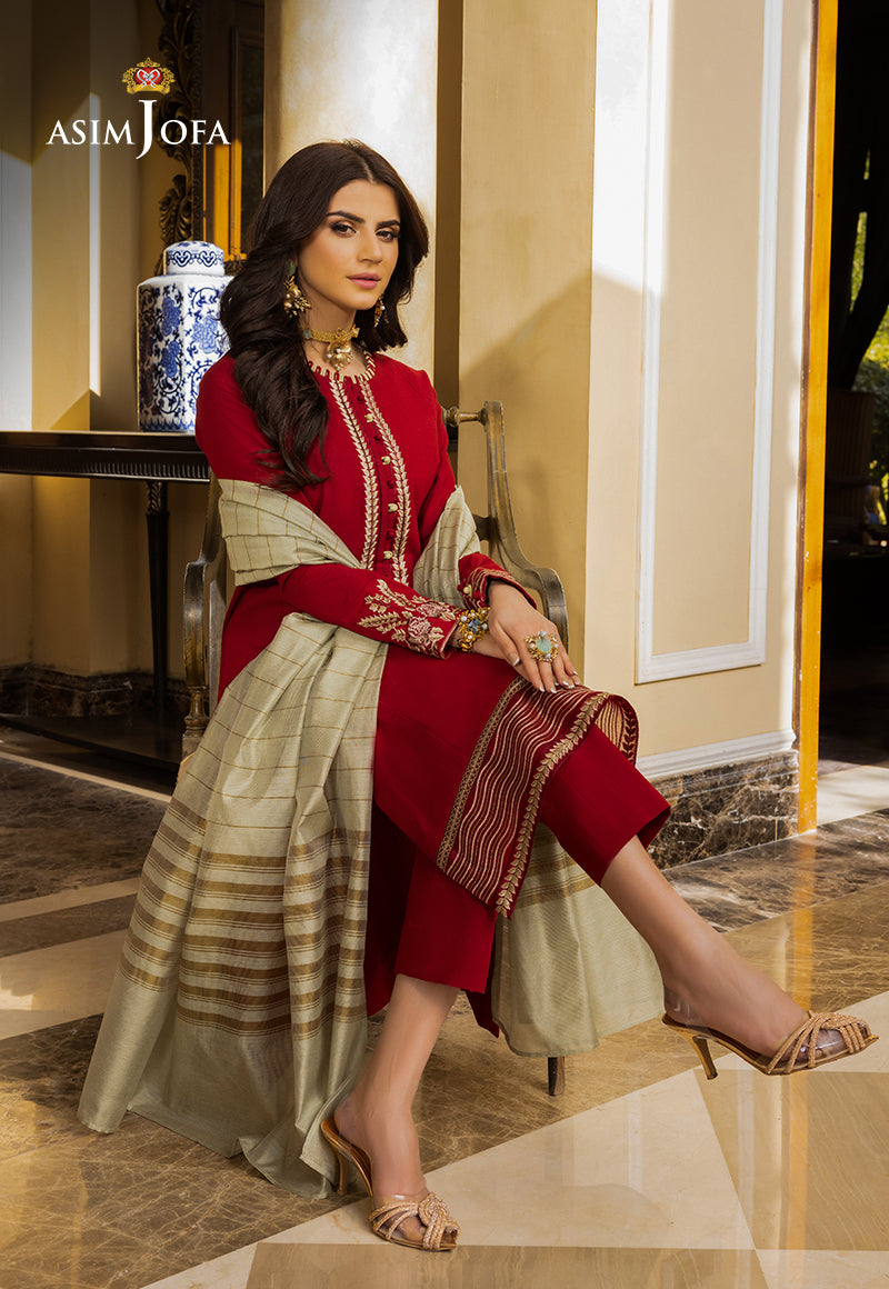 AJPE-38 EMBROIDERED CAMBRIC 2 PCS
