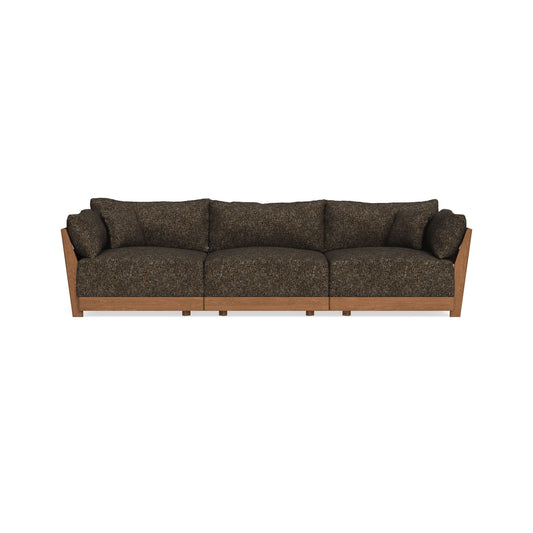 Modular Bondi Espresso 3-Seater Sofa in Phantom | Classic Blend
