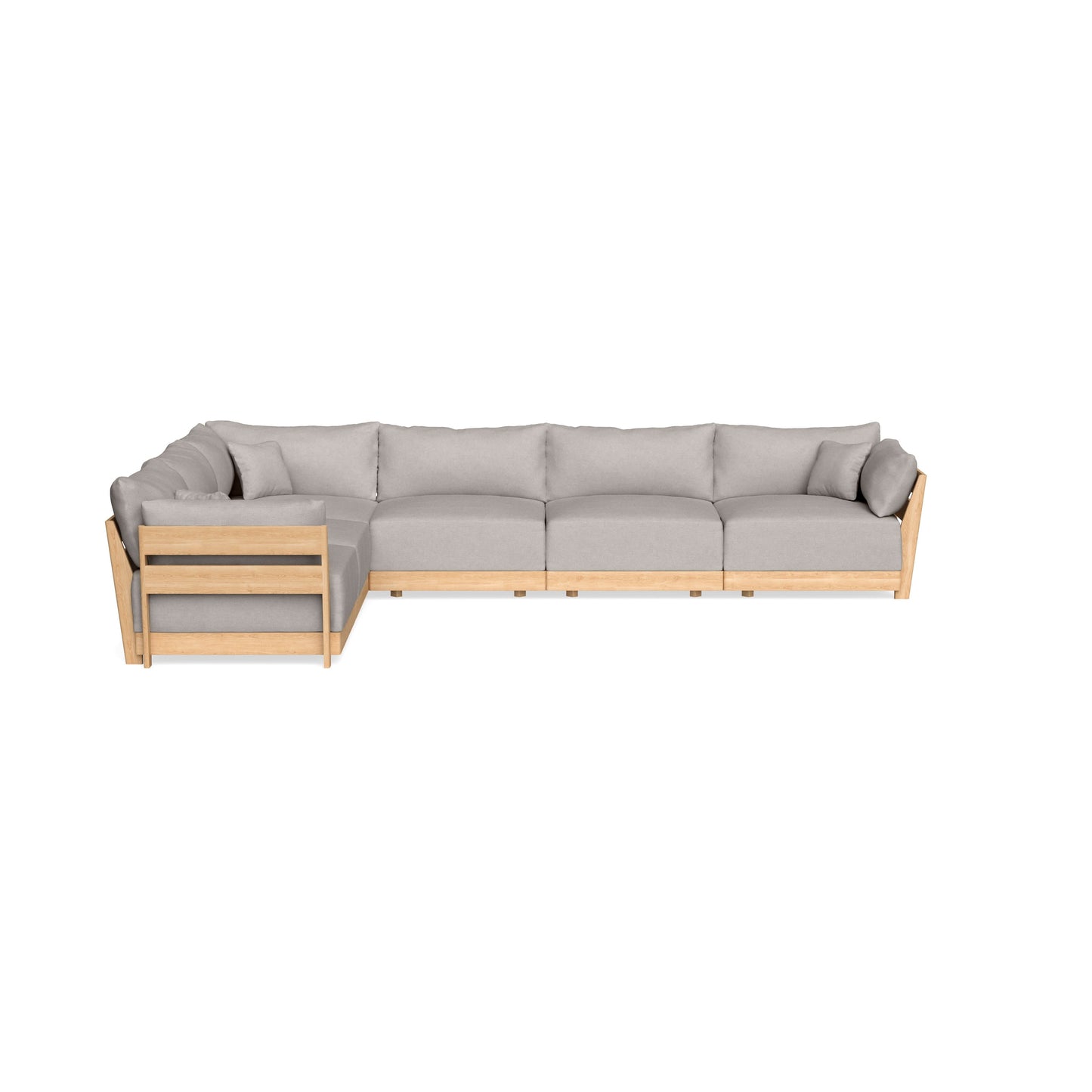 Slipcover Only - Modular Bondi 6-Seater Corner Sectional in Cloud