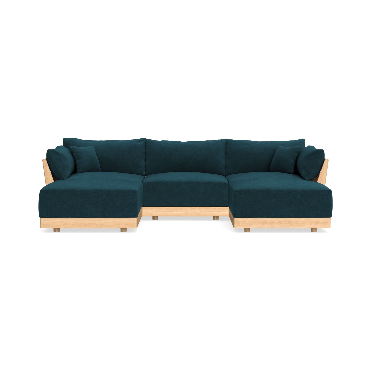 Slipcover Only - Modular Bondi 3-Seater U-Sectional in Indigo