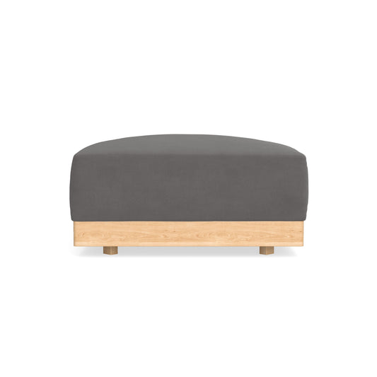 Modular Bondi Latte Ottoman in Burnt Ember | Memory Foam Blend