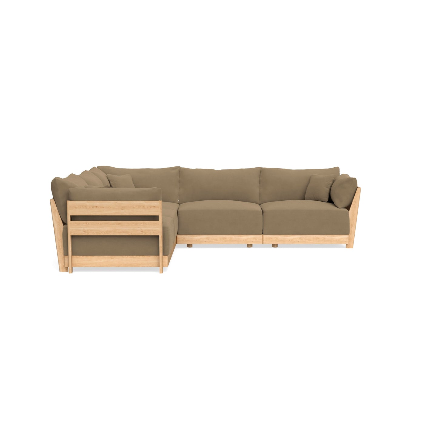 Slipcover Only - Modular Bondi 5-Seater Corner Sectional in Macchiato