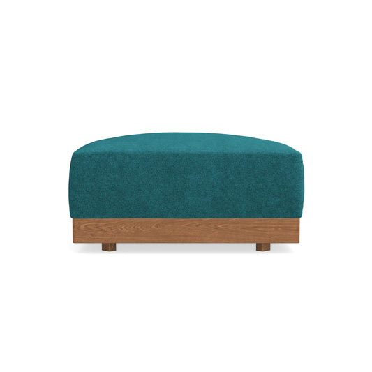 Modular Bondi Espresso Ottoman in Ocean | Classic Blend