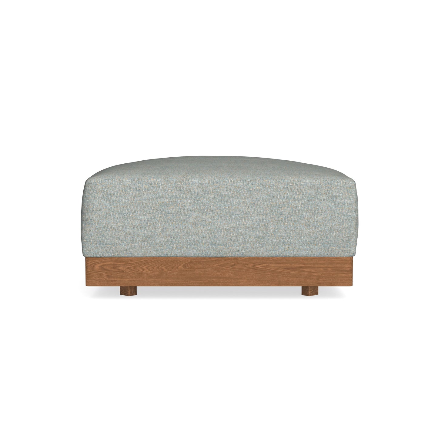 Modular Bondi Espresso Ottoman in Spa | Memory Foam Blend