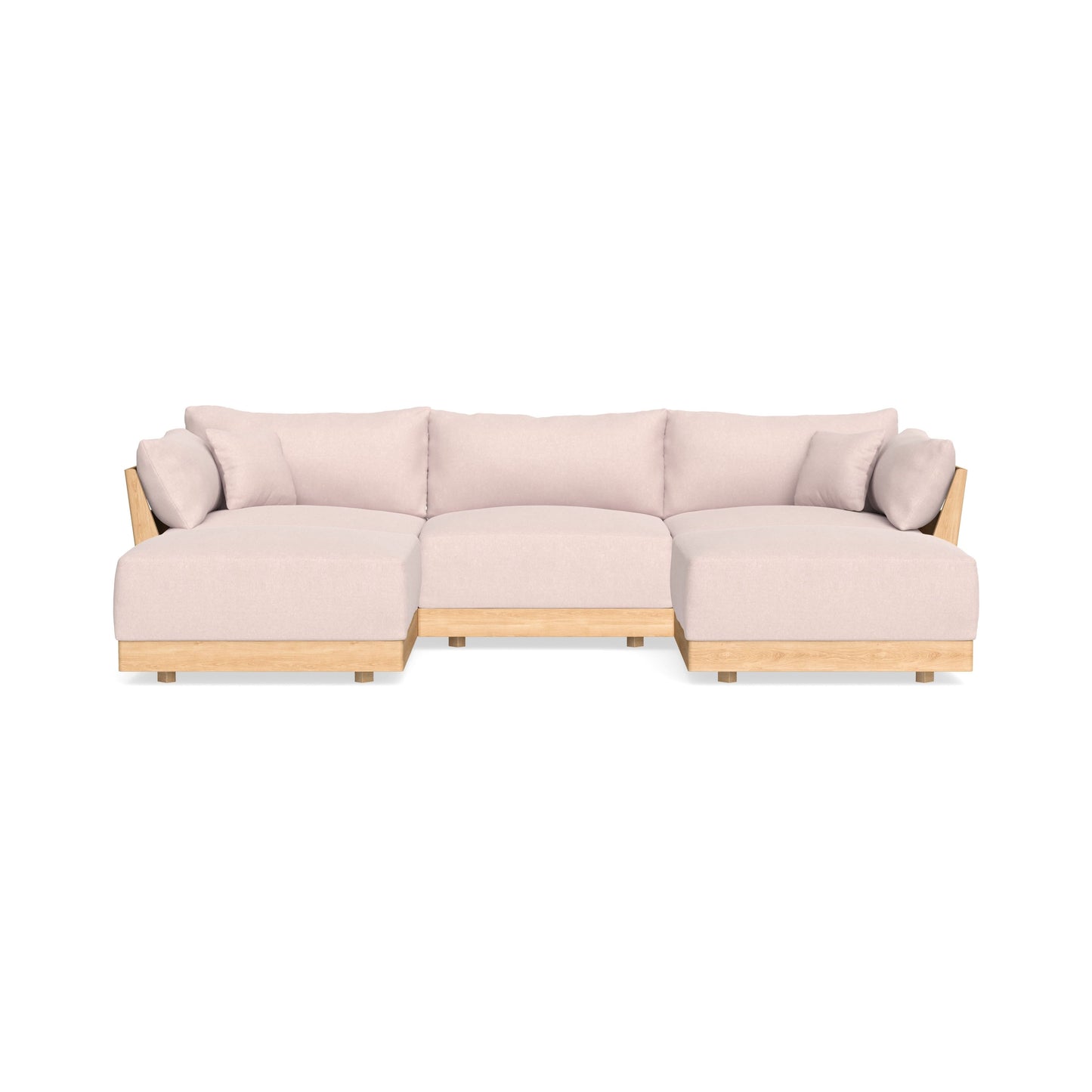 Slipcover Only - Modular Bondi 3-Seater U-Sectional in Peony