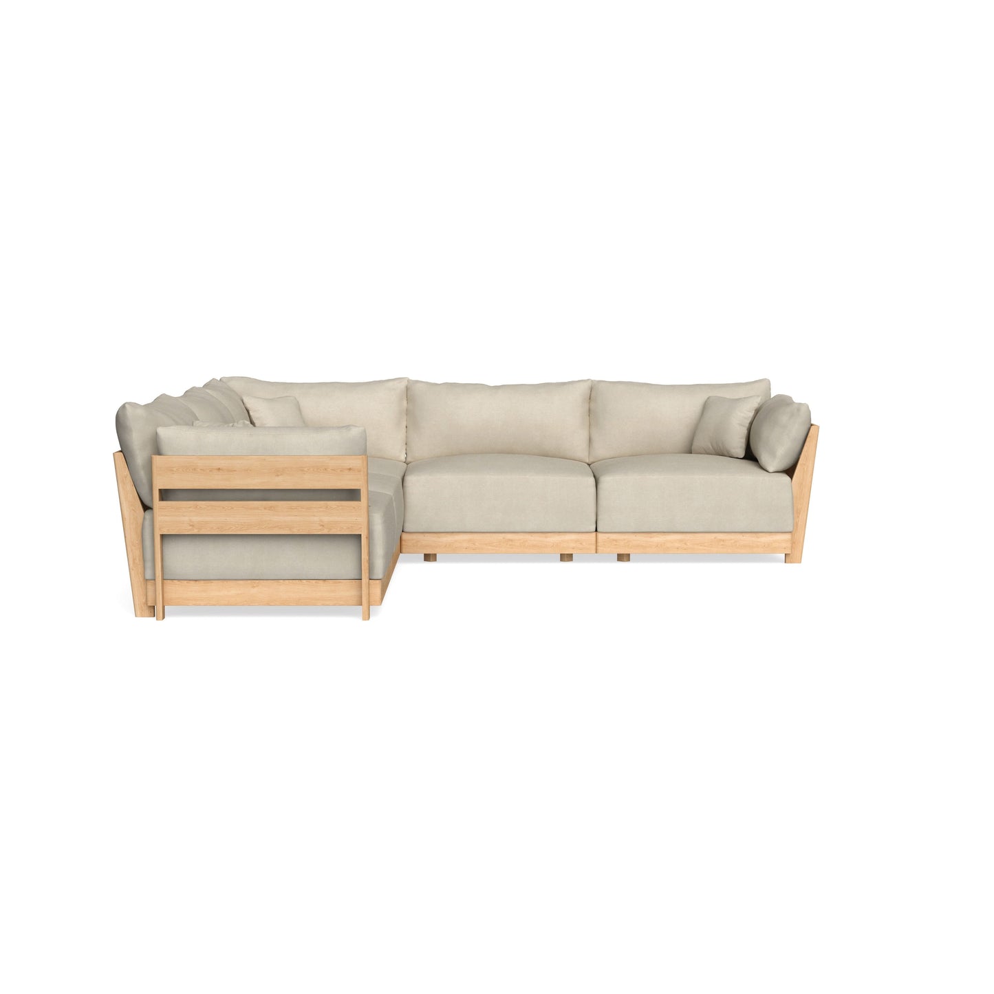 Slipcover Only - Modular Bondi 5-Seater Corner Sectional in Almond