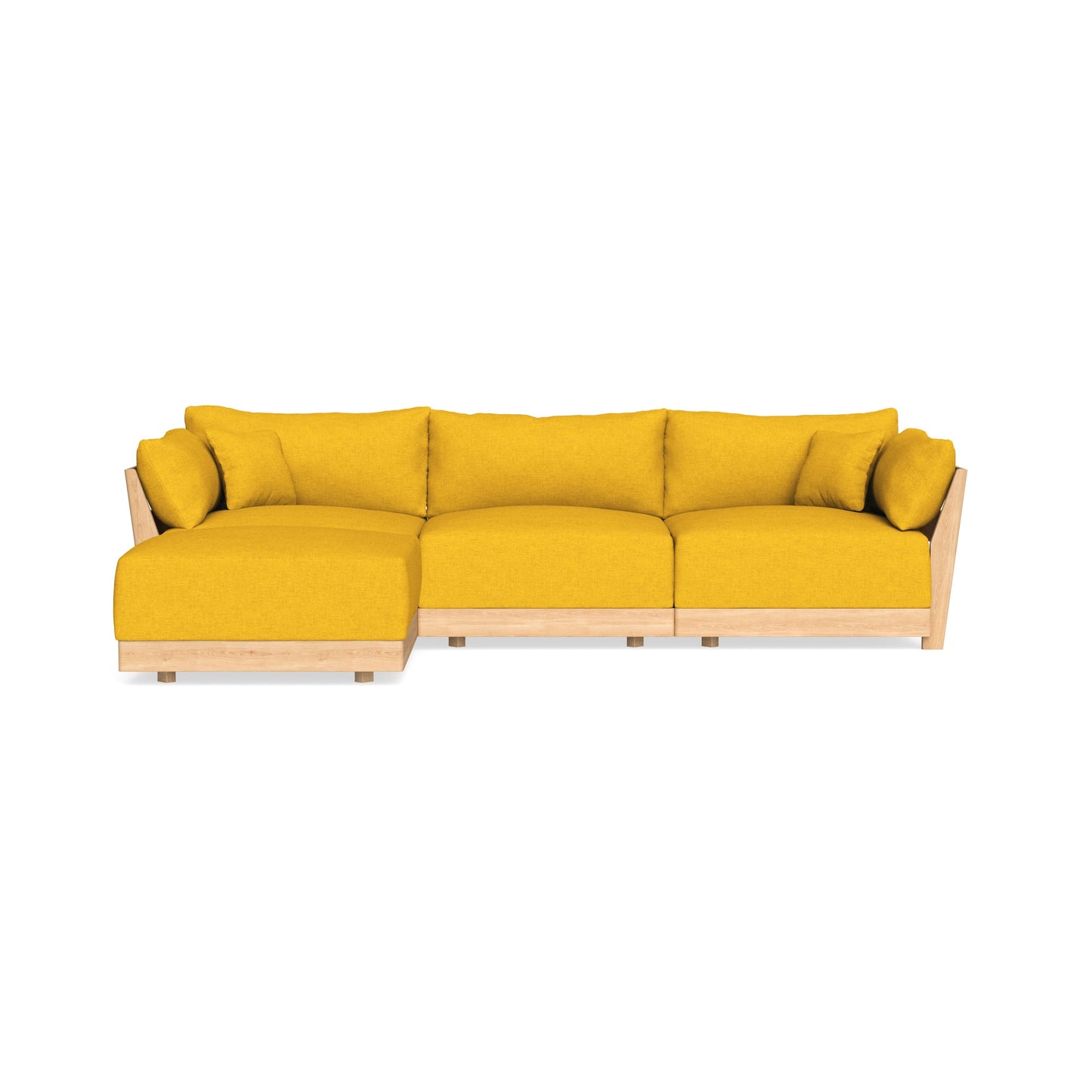 Slipcover Only - Modular Bondi 3-Seater Sectional in Sunflower