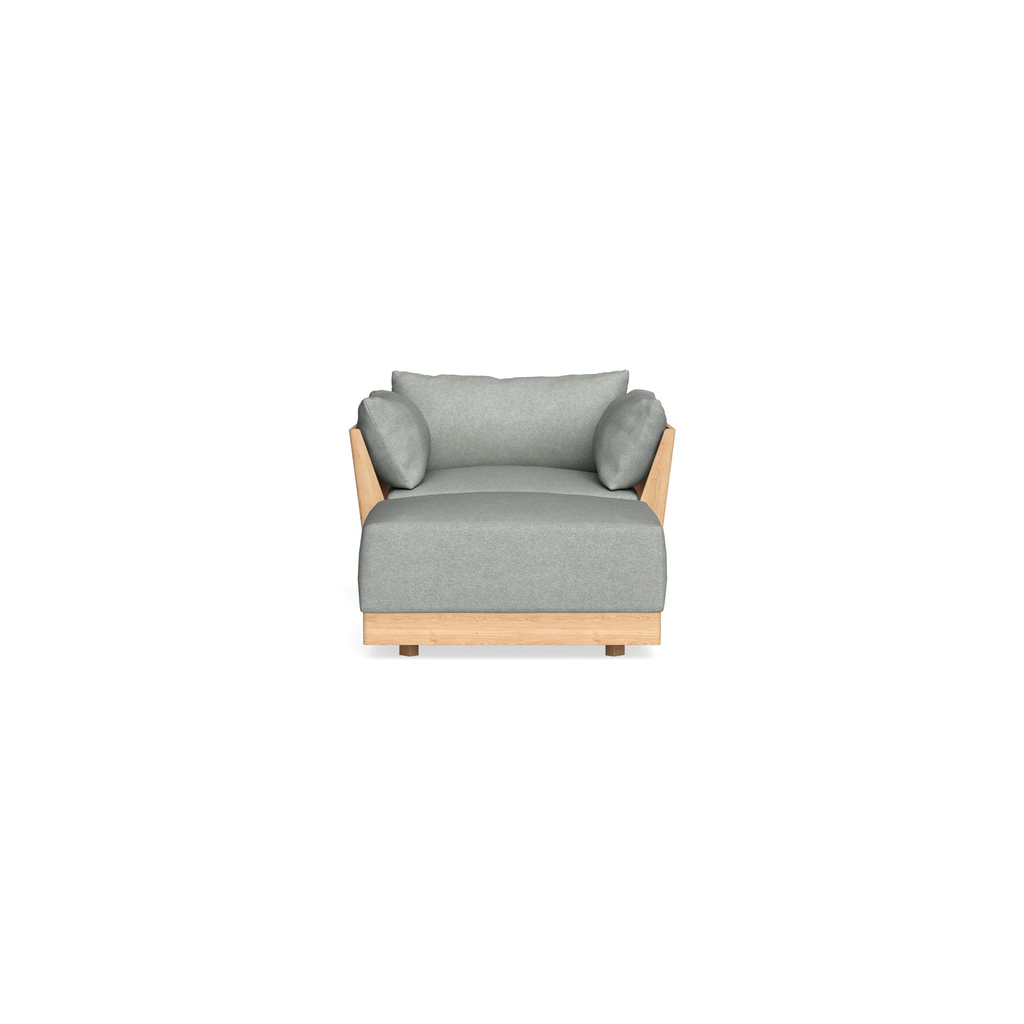 Slipcover Only - Modular Bondi Armchair + Ottoman in Spa