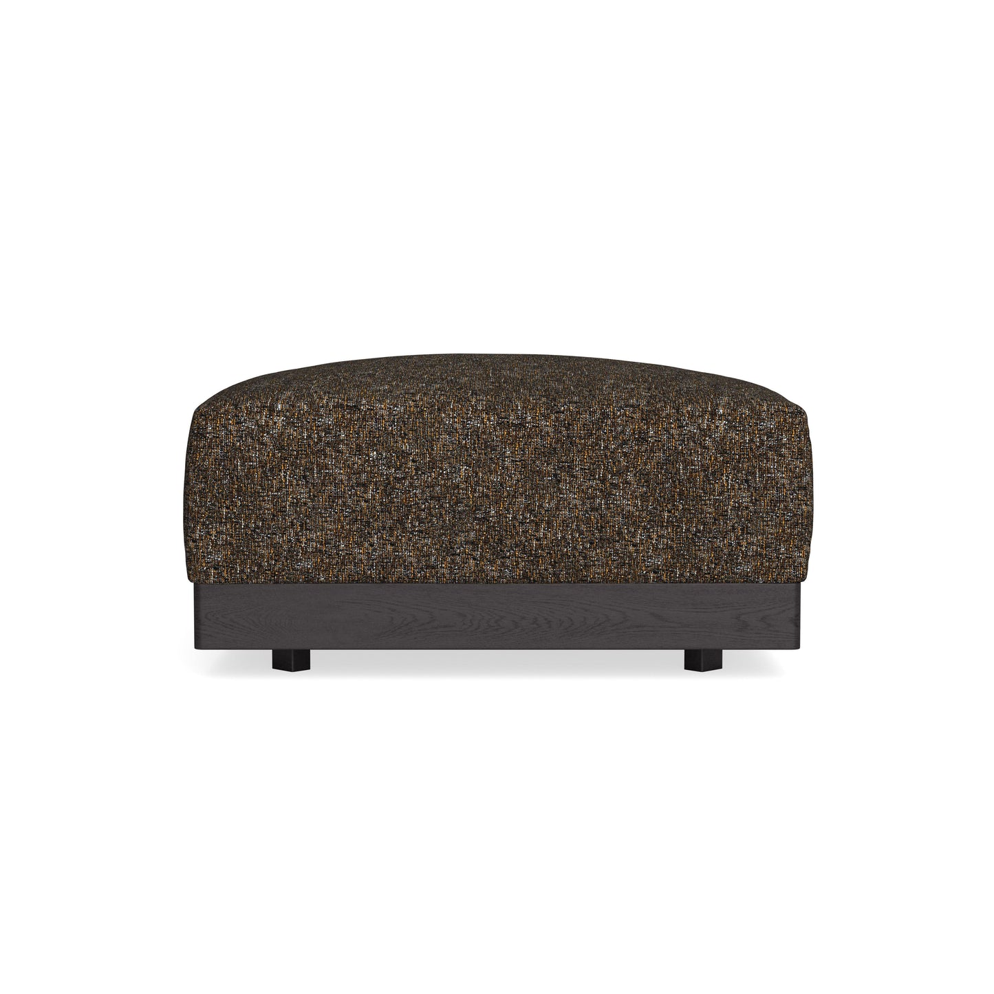 Modular Bondi Black Ottoman in Phantom | Classic Blend