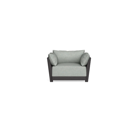 Modular Bondi Black Armchair in Spa | Classic Blend