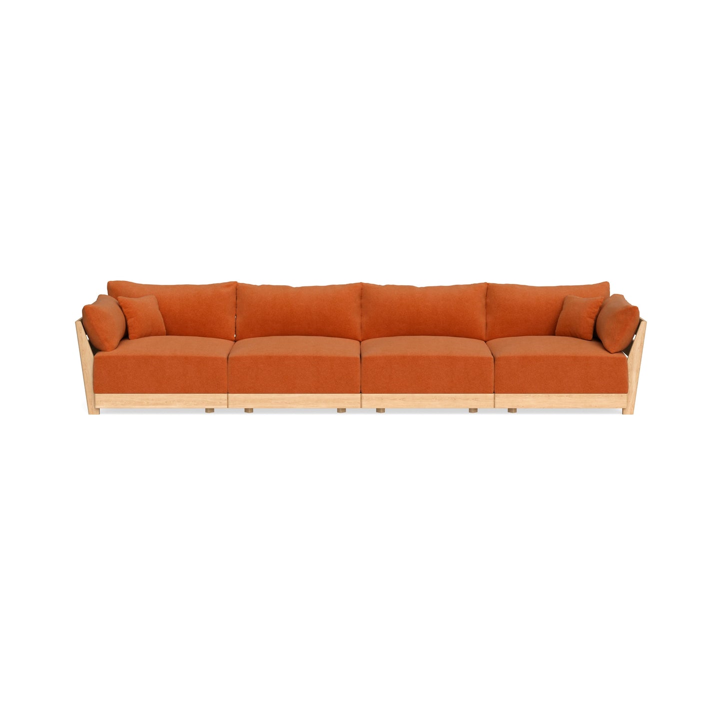 Slipcover Only - Modular Bondi 4-Seater Sofa in Terracotta