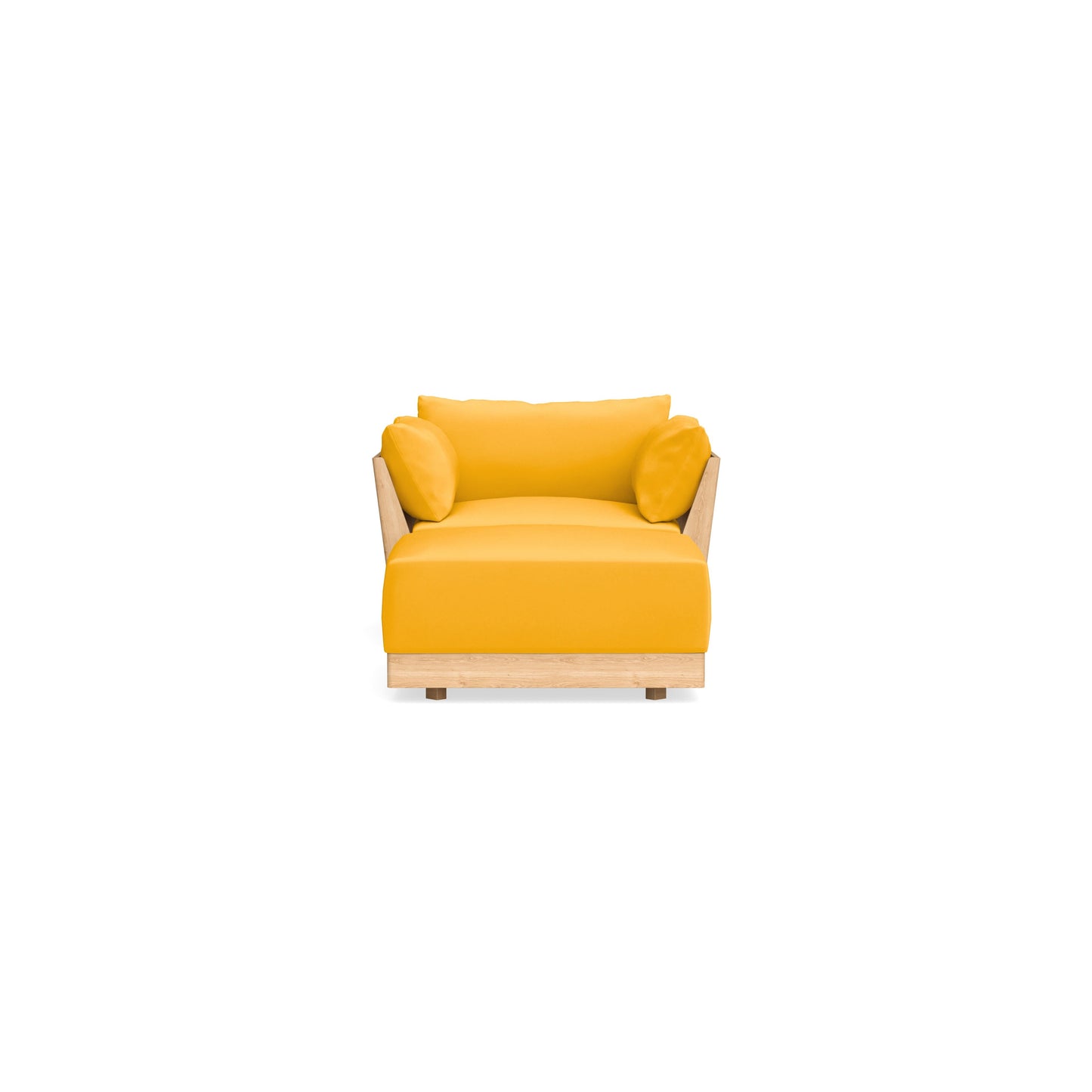 Slipcover Only - Modular Bondi Armchair + Ottoman in Marigold
