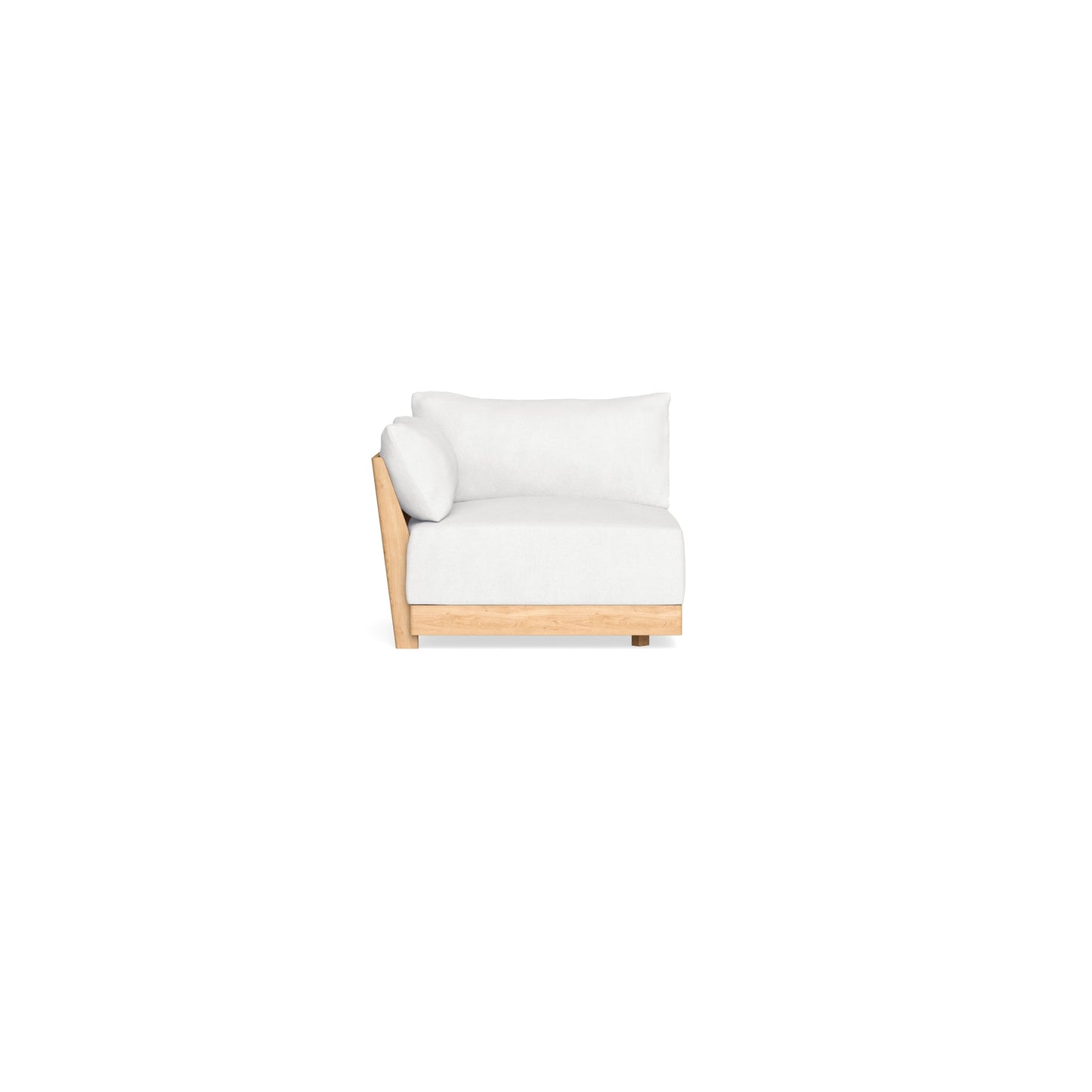 Slipcover Only - Modular Bondi End Chair in Snow