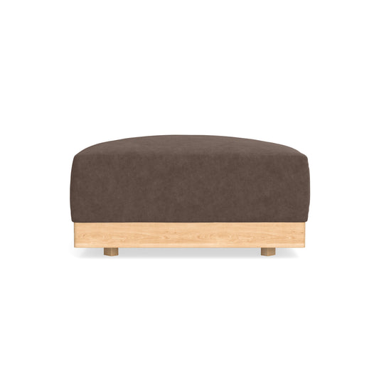 Modular Bondi Latte Ottoman in Chocolate | Classic Blend