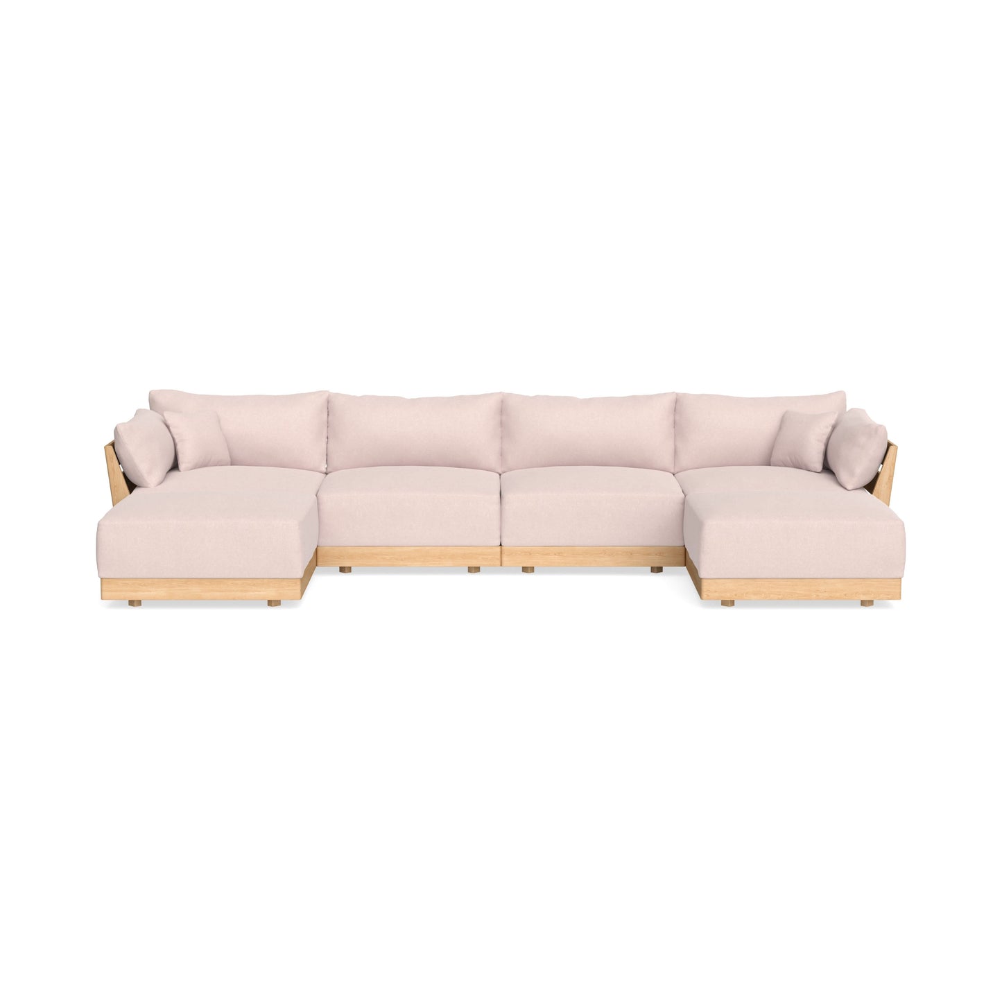Slipcover Only - Modular Bondi 4-Seater U-Sectional in Peony