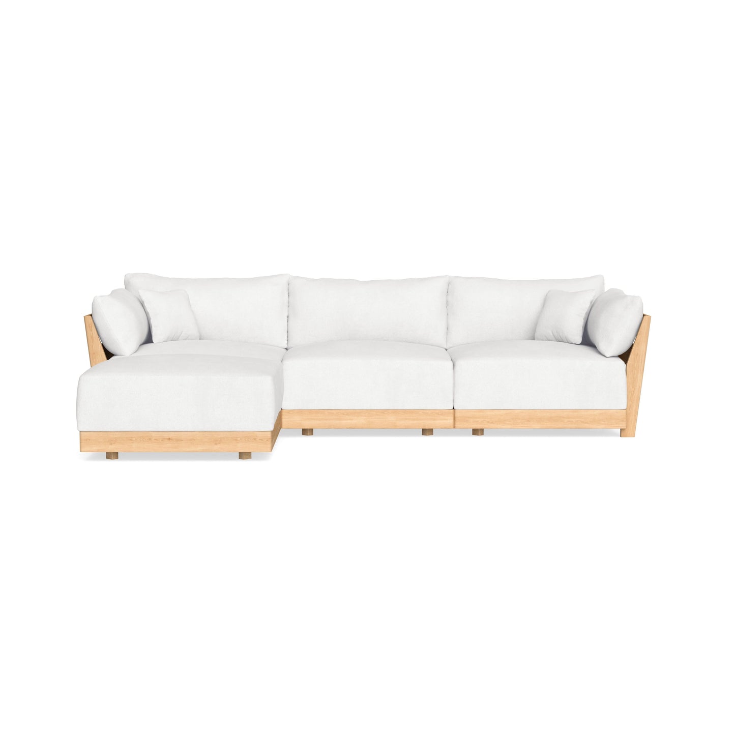 Slipcover Only - Modular Bondi 3-Seater Sectional in Snow