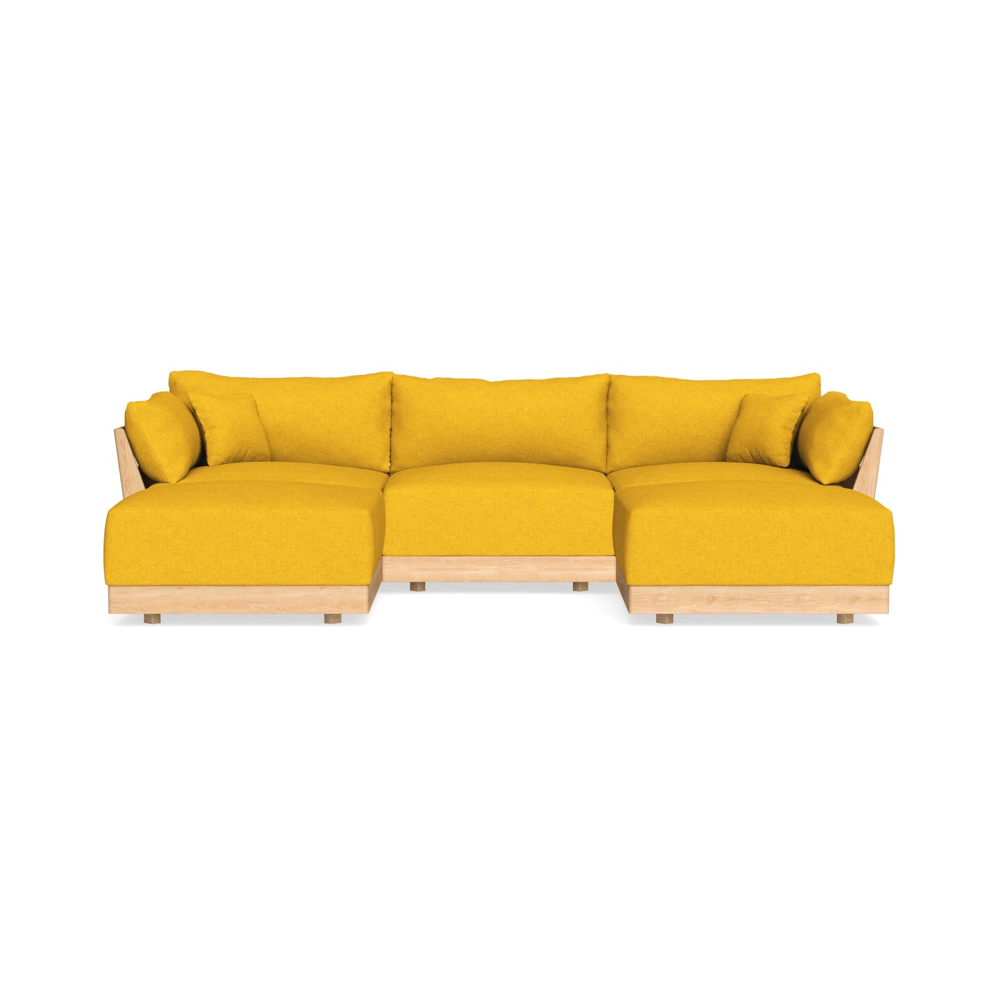 Slipcover Only - Modular Bondi 3-Seater U-Sectional in Sunflower