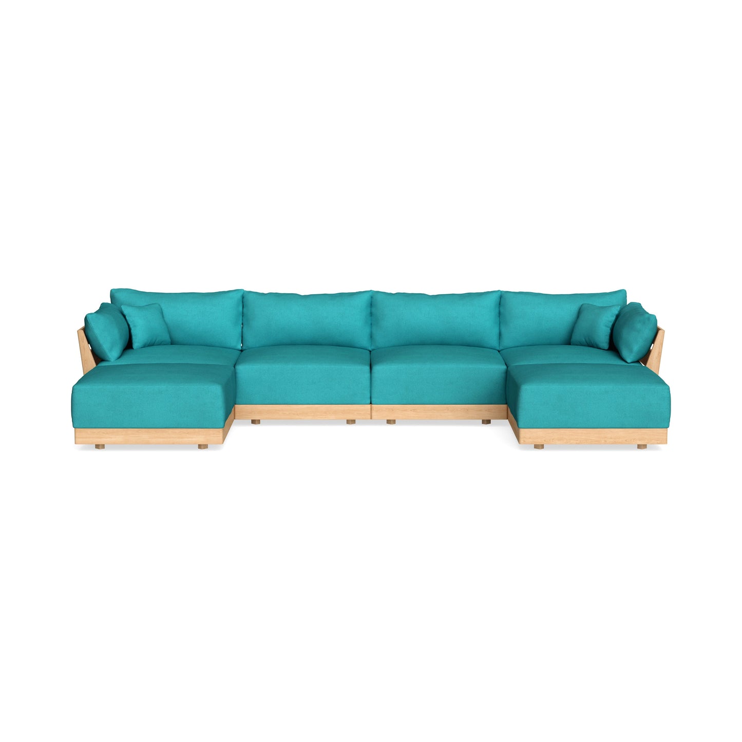 Slipcover Only - Modular Bondi 4-Seater U-Sectional in Pool