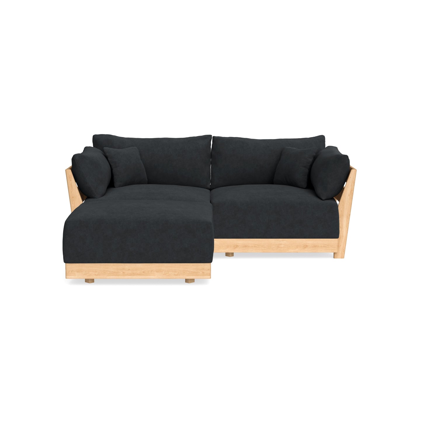 Slipcover Only - Modular Bondi 2-Seater Sectional in Coal